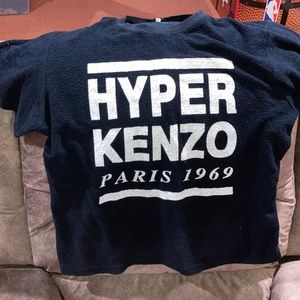 Hyper Kenzo Shirt w/ netted material